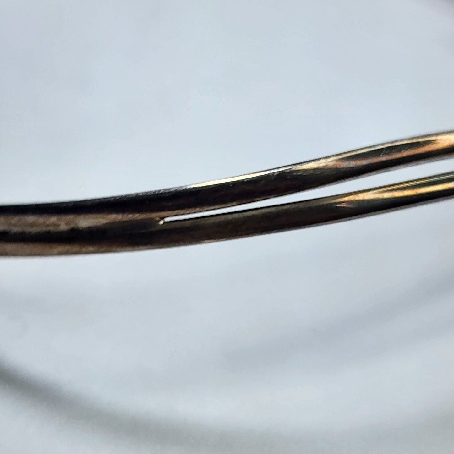 Sterling Silver Collar Choker Necklace 925 Solid Silver Mother of Pear Tested