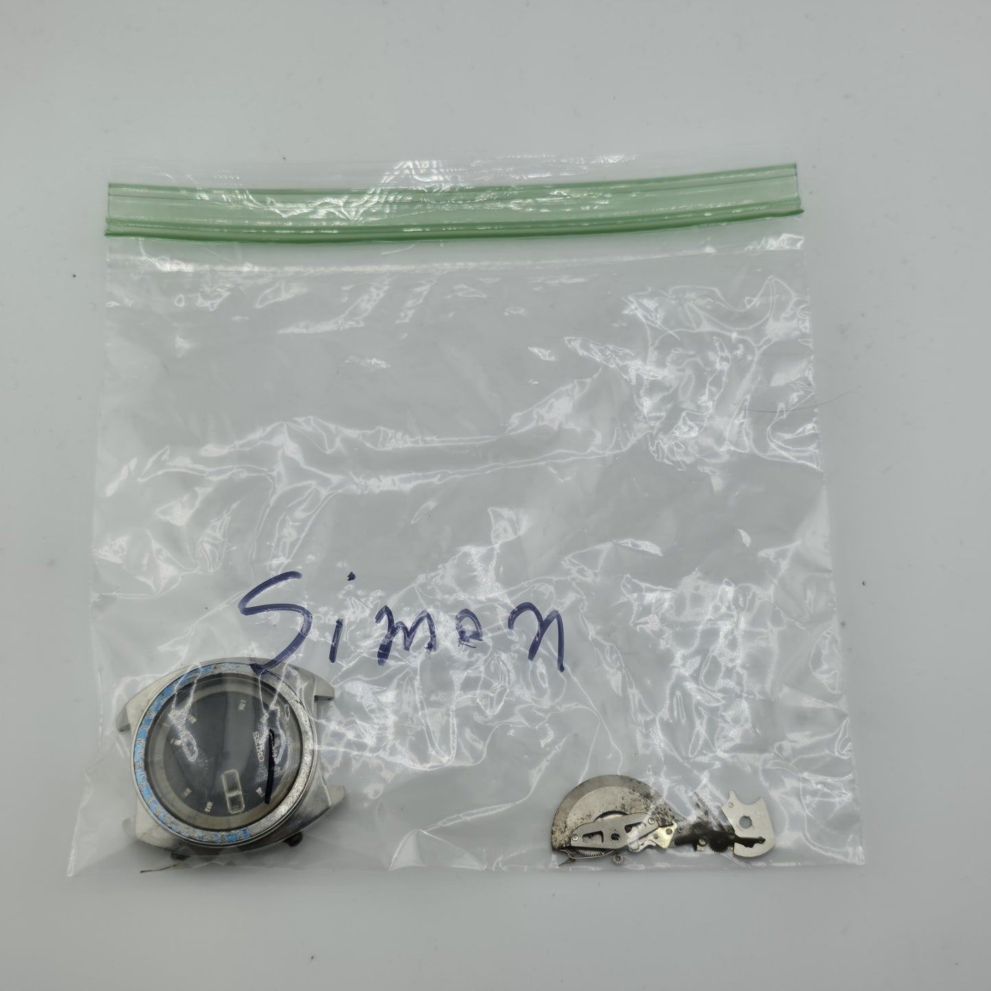 Seiko 6139-6022 Automatic Chronograph "Pulsations" 1970s Vintage For Parts