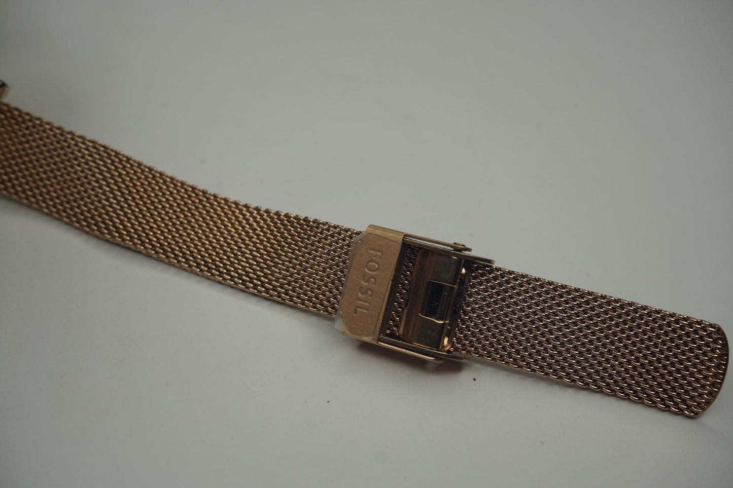 Fossil Watch Women's Carlie Mini Rose Gold Stainless Steel Dress Quartz ES5314