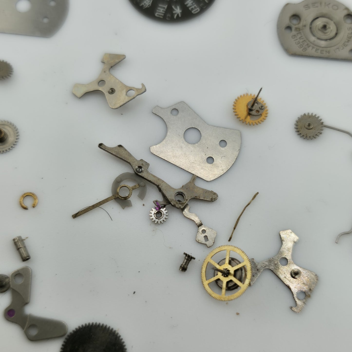 Seiko 6139-6022 Automatic Chronograph "Pulsations" 1970s Vintage For Parts