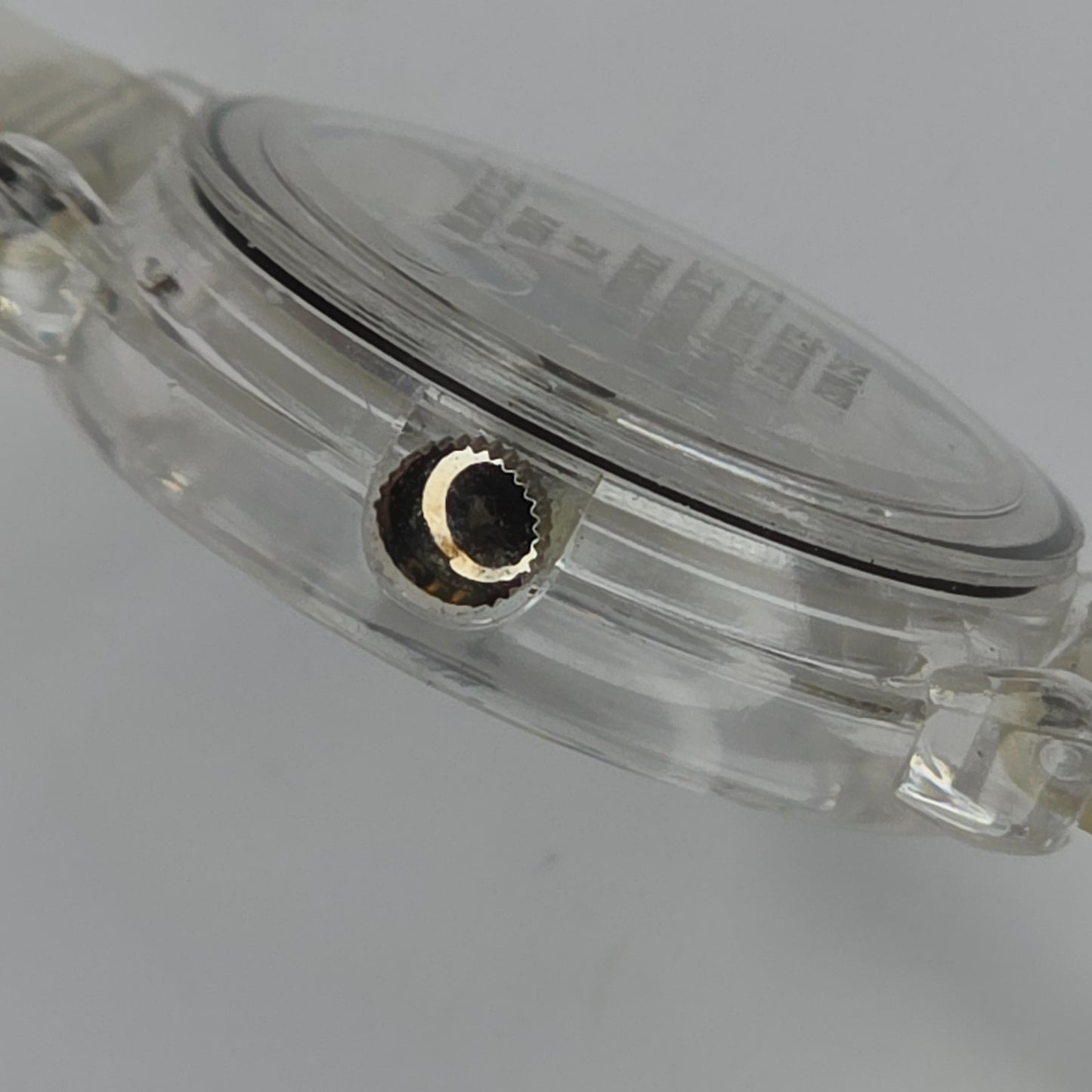 Bugs Bunny Watch Armitron 30mm Transparent Acrylic 1993 Warner Bros Rare Vintage
