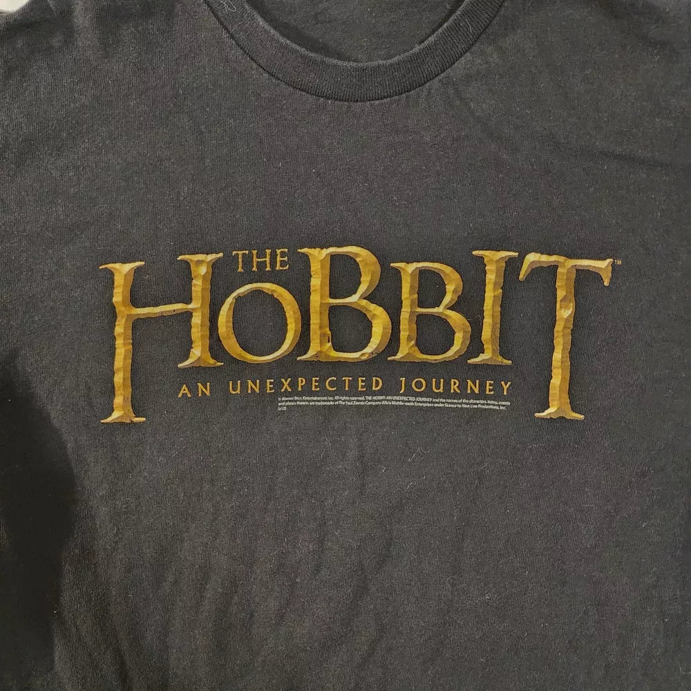 The Hobbit x Dolby Atmos Movie Promo T Shirt 2012 Size M Lord Of The Rings LOTR