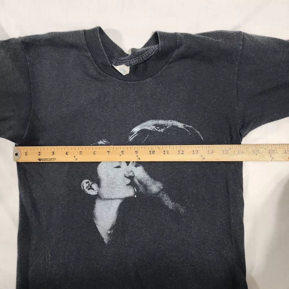 Vintage 1980 John Lennon Yoko Ono Double Fantasy Promo Shirt Medium Made In USA  Thrifted