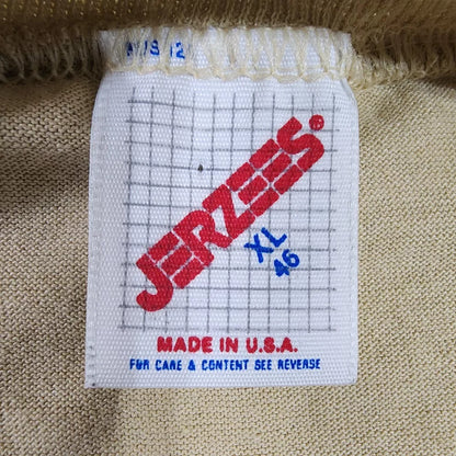 Vintage Jerzees Men XL One of a kind Airbrush Naked Boobs Graphic Tee Brown USA Thrifted