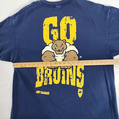 Vintage UCLA Go Bruins Blue T Shirt Men XL 1998 Alumni SAA X HANES BEEFY-T